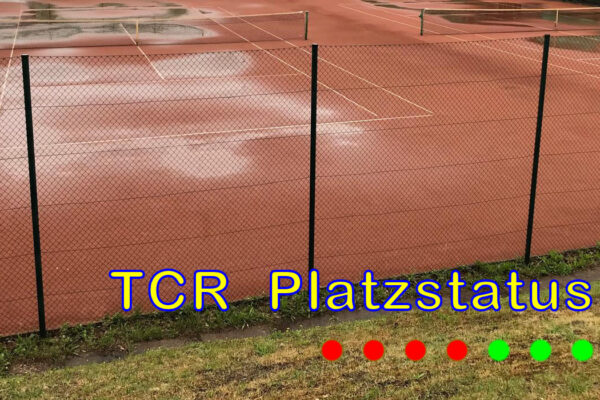 Den TCR Platzstatus auf dem Smartphone empfangen